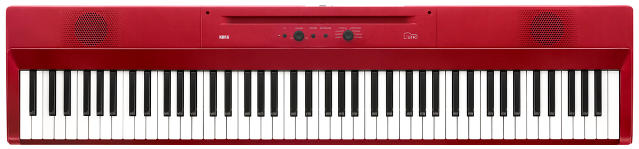 Korg Liano 88 Note Piano Metallic Red