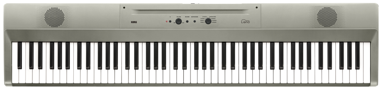 KORG LIANO 88 NOTE PIANO METALLIC SILVER