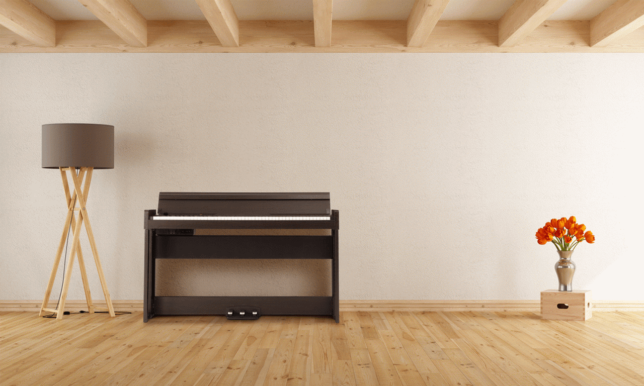 KORG C1 88 NOTE PIANO BROWN (WOODGRAIN)