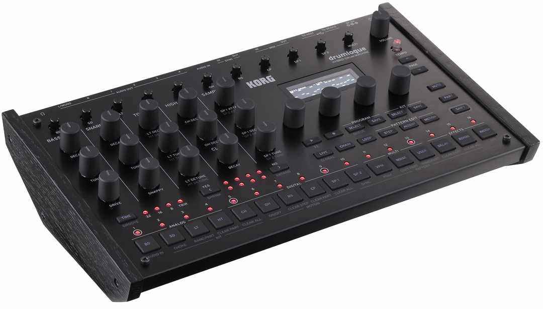 KORG DRUMLOGUE HYBRID DRUM MACHINE