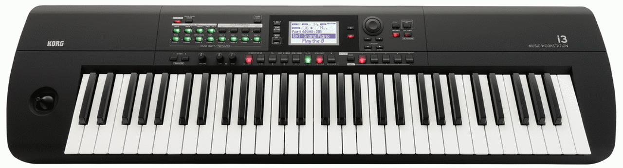 KORG I3 61 KEY WORKSTATION BLACK