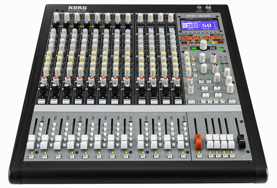KORG MW1608 16 CH HYBRID MIXER