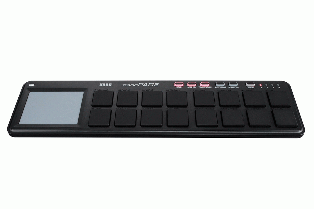 Korg Nanopad2 Drumpad Controller Blk