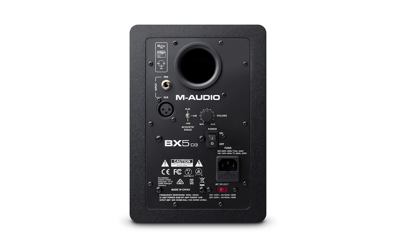 M-Audio BX5D3 Studio Monitor 5inch Speaker (Pair)
