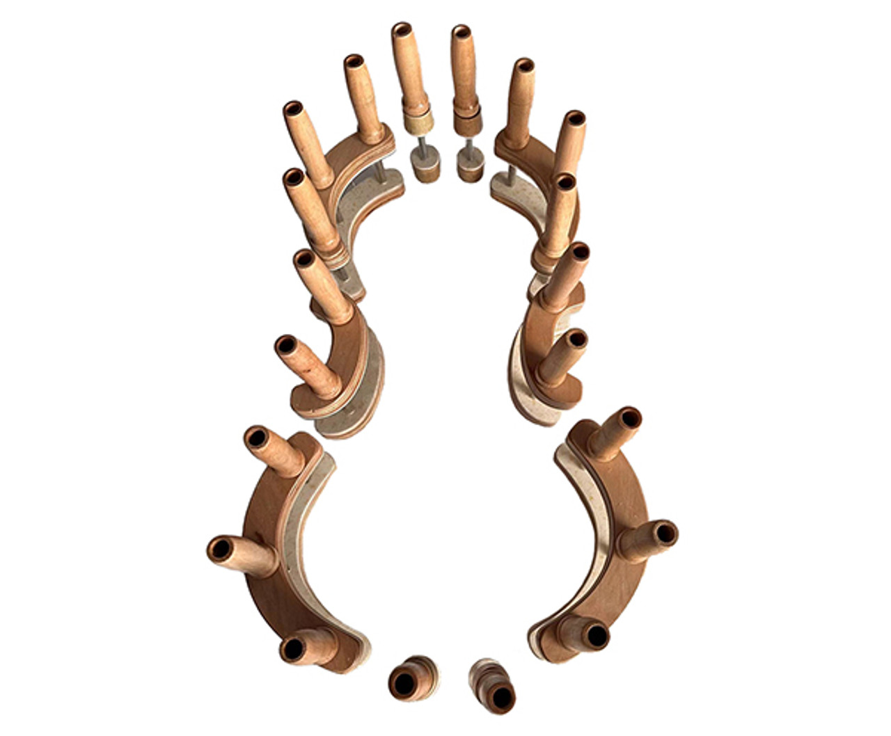 FPS Gluing Clamps- Set Of 10 -Violin