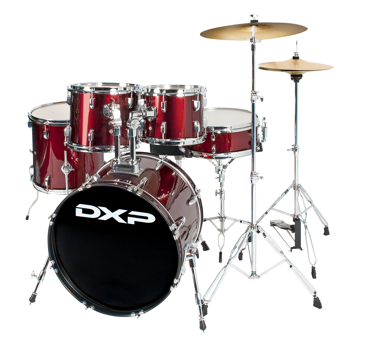 DXP TX06PWR 20" 5 Piece Drum Kit Package