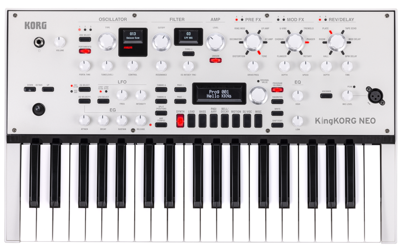 KORG KINGKORG NEO 37 KEY VIRTUAL ANALOG SYNTHESIZER