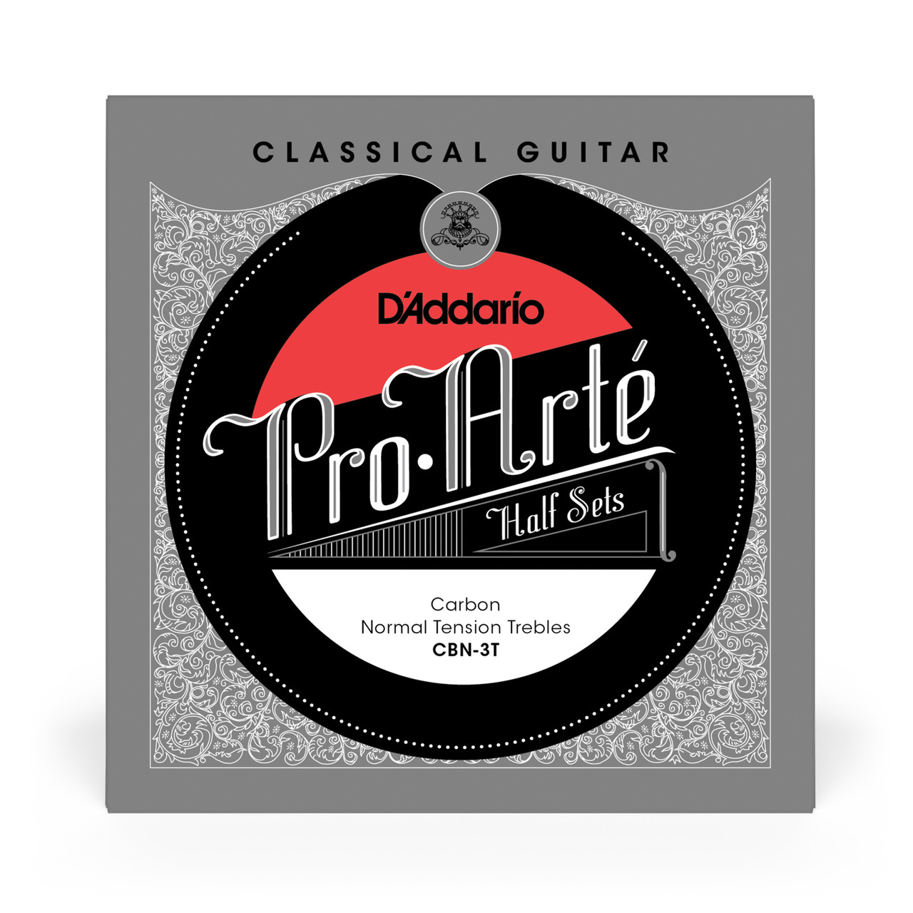 D'Addario CBN-3T Pro-Arte Carbon Classical Guitar Half Set, Normal Tension