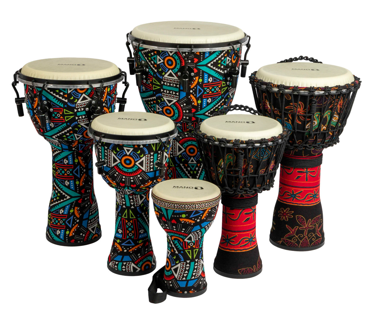 MANO PERCUSSION MPC47PF 8" Rope Tunable Djembe.