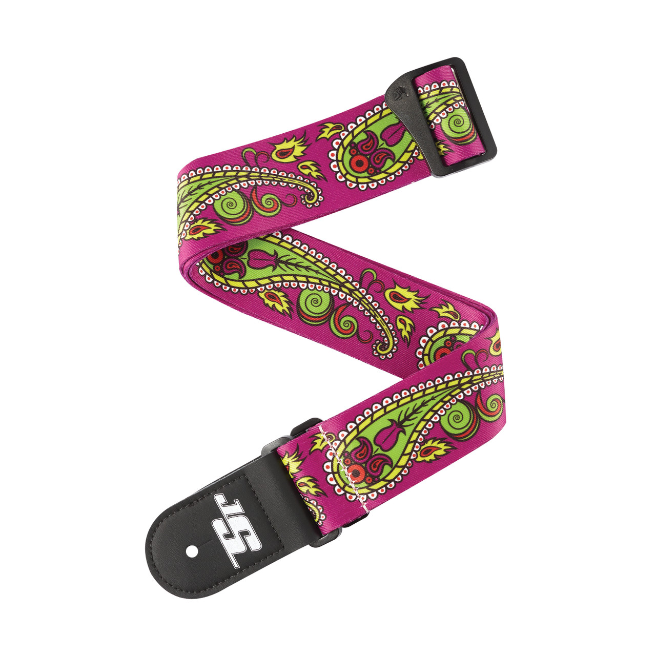 D'Addario Joe Satriani Guitar Strap, Paisley Purple