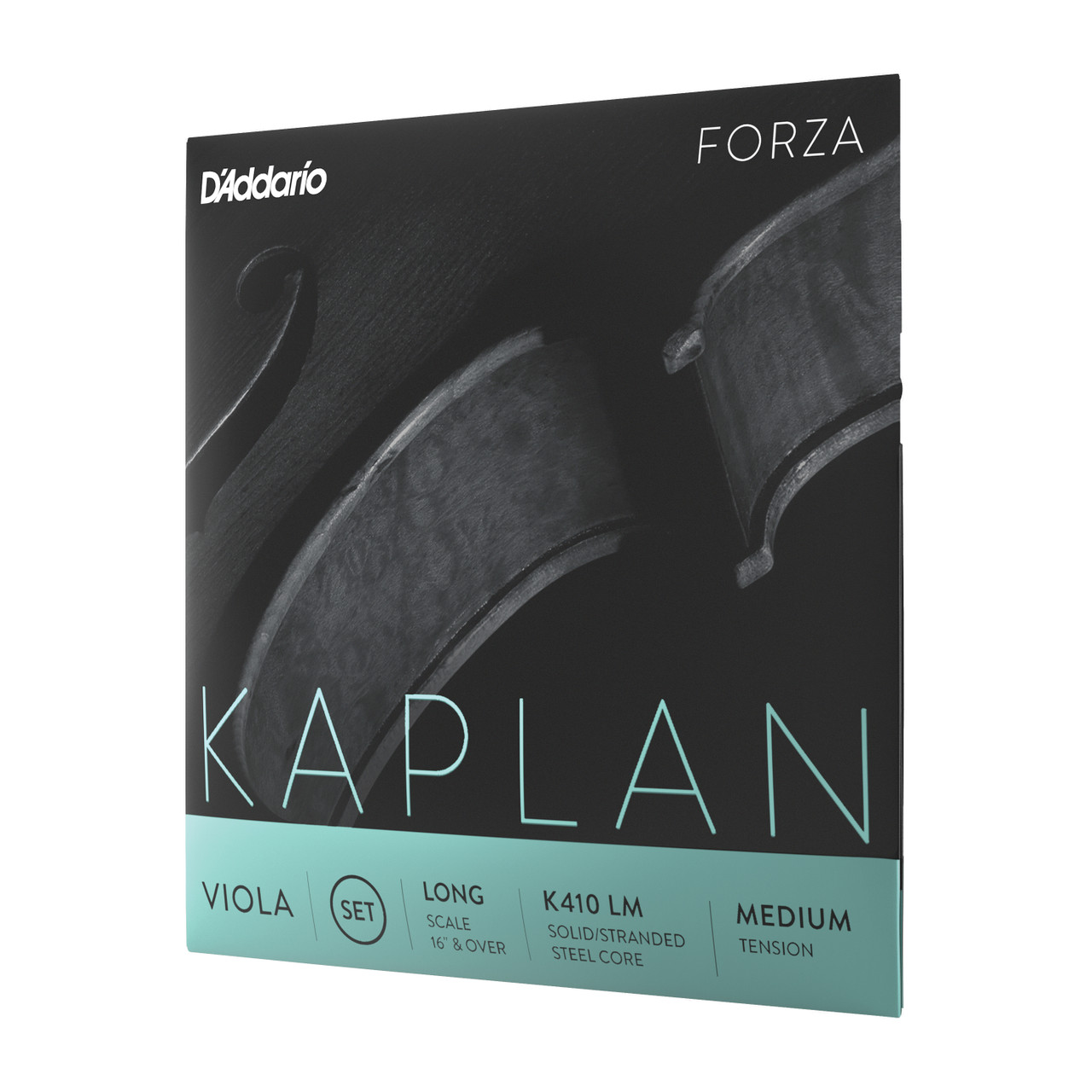 D'Addario Kaplan Forza Viola String Set, Long Scale, Medium Tension