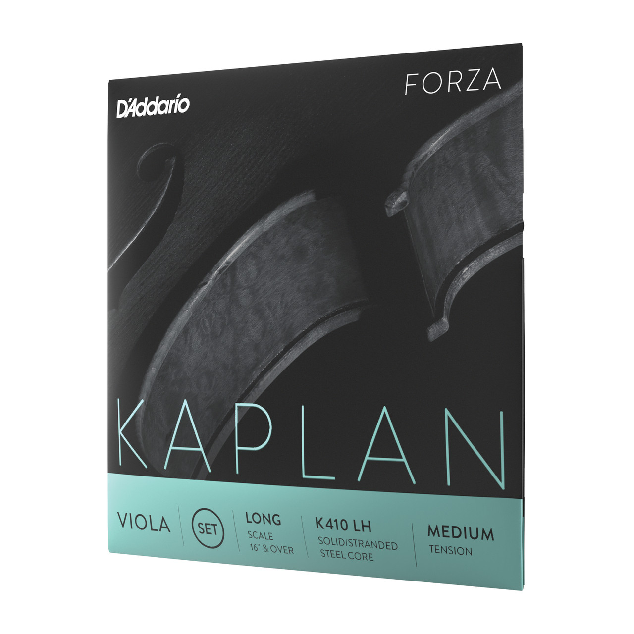 D'Addario Kaplan Forza Viola String Set, Long Scale, Heavy Tension