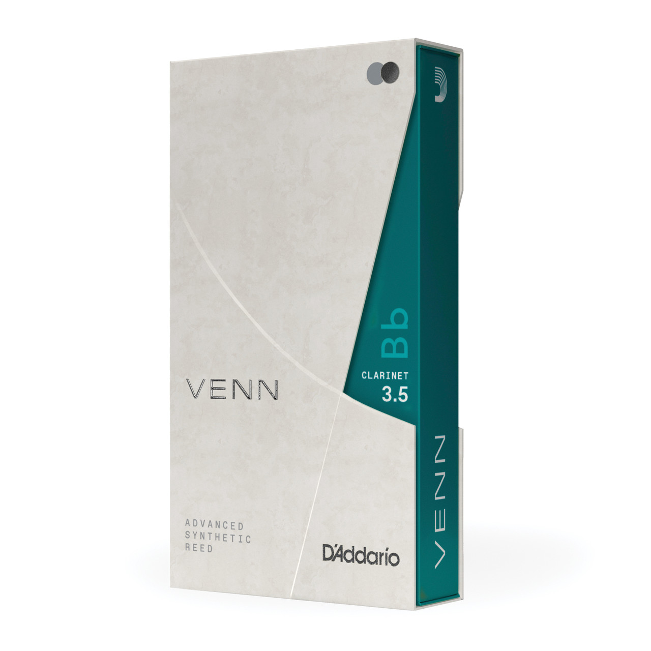 D'Addario VENN Bb Clarinet Reed, G2, Strength 3.5
