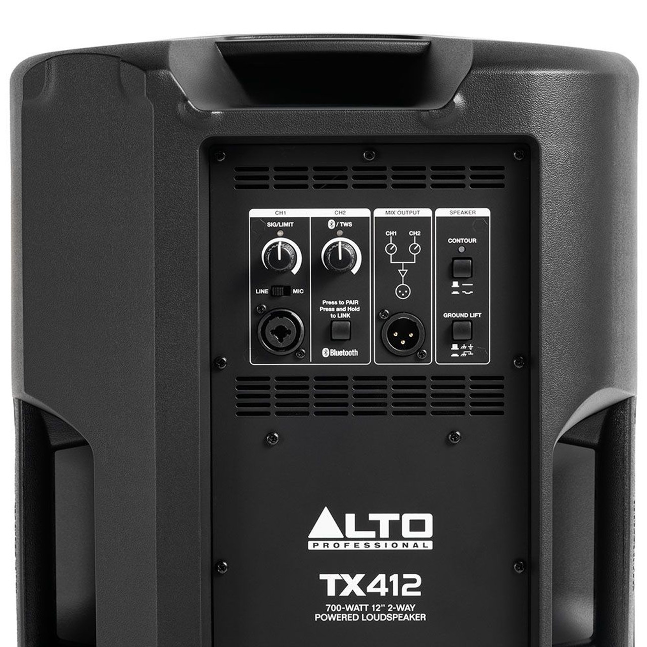 Alto Professional TX412 700W 12″ Powered Loudspeaker with BT