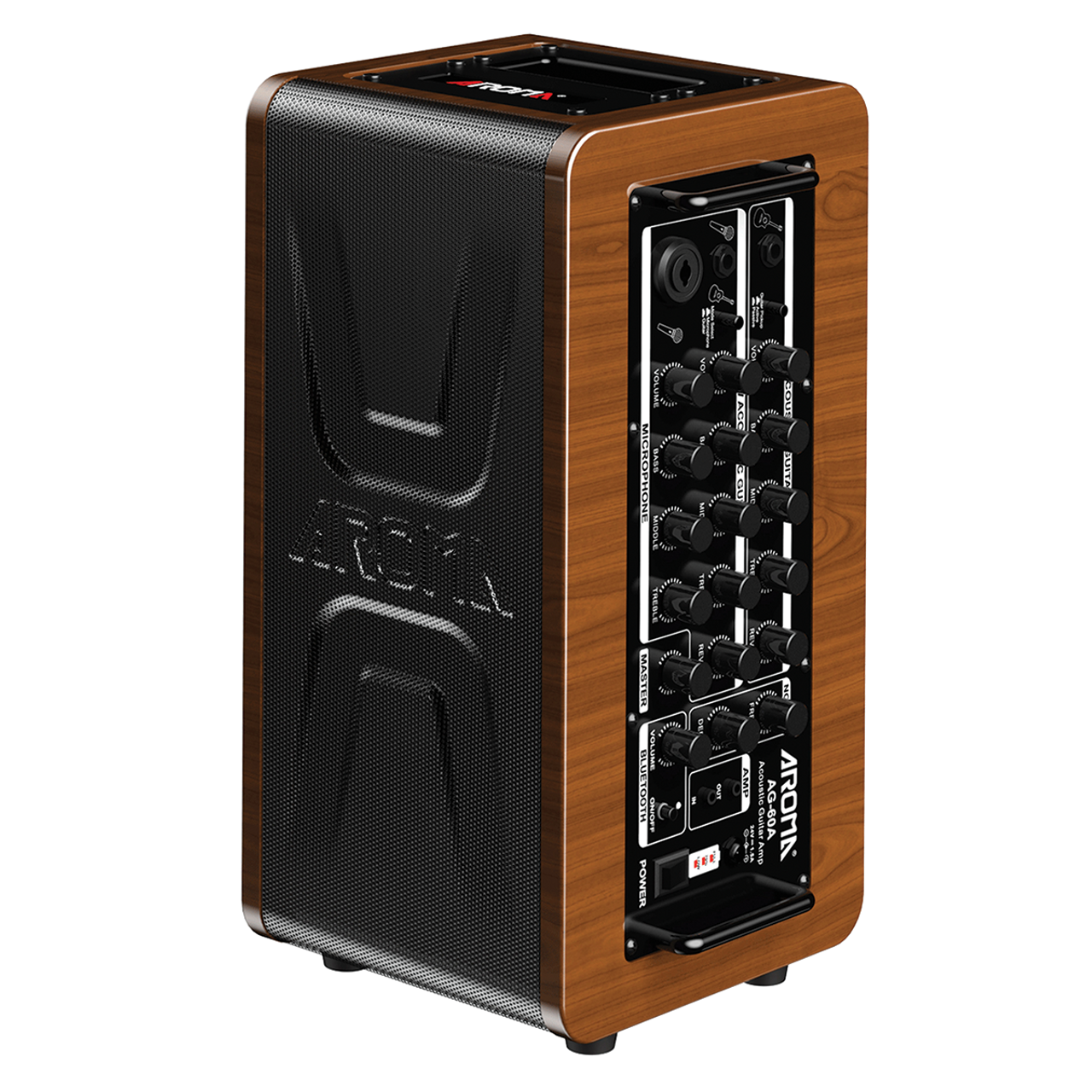 Aroma AG-60A 60W Acoustic Guitar Rechargeable Amplifier