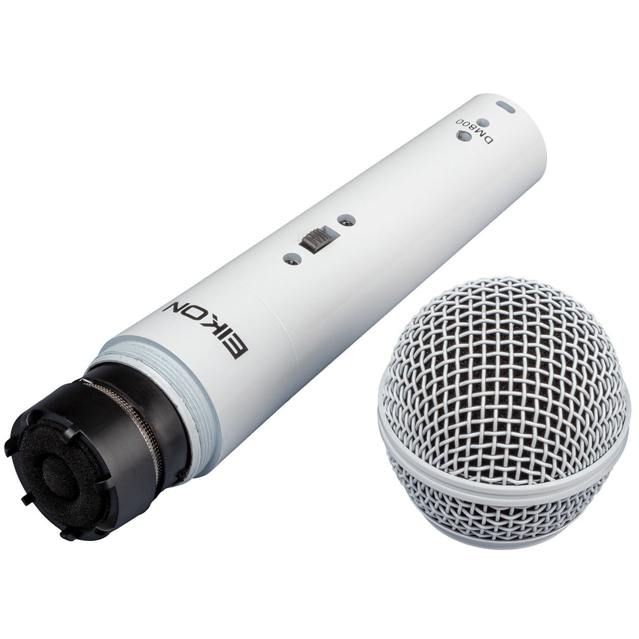 Eikon Vocal Dynamic White Microphone with Cable [EDM800WH]