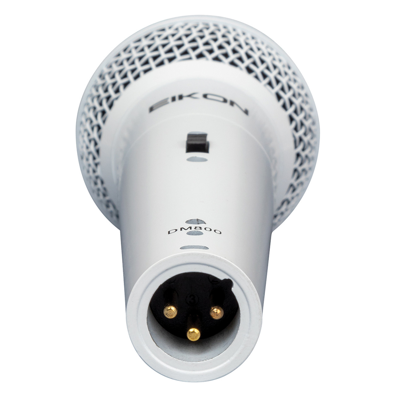 Eikon Vocal Dynamic White Microphone with Cable [EDM800WH]