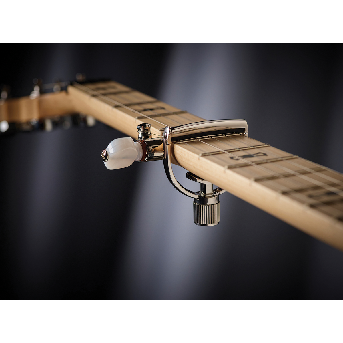 G7th Heritage Banjo Wide Silver Capo Style 1