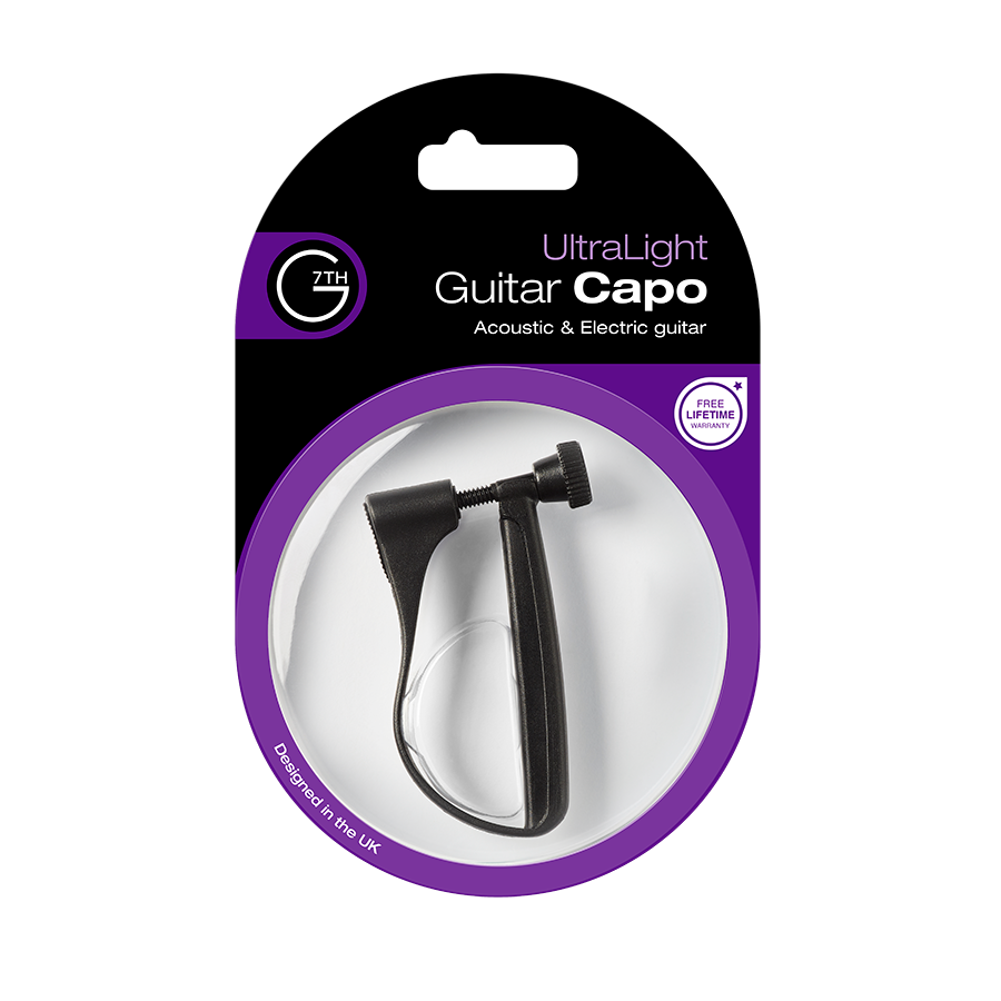 G7 Ultralight Black Guitar Capo