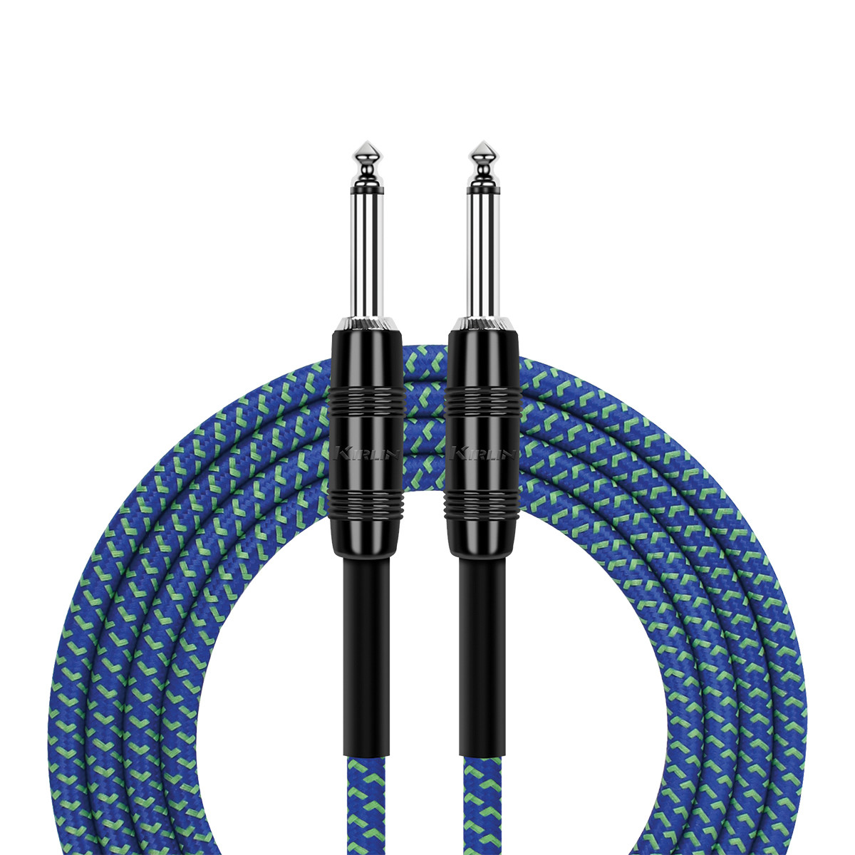 Kirlin IWC201BL 20ft Blue Entry Woven Instrument Cable [KIWC201BL-20]