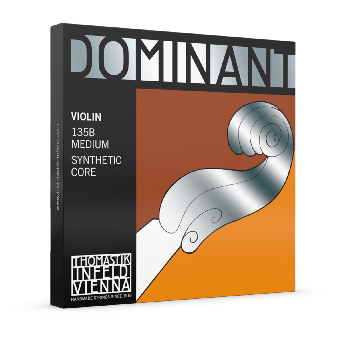 Thomastik 135B Dominant Violin 4/4 String Set - Stainless Steel 'e'