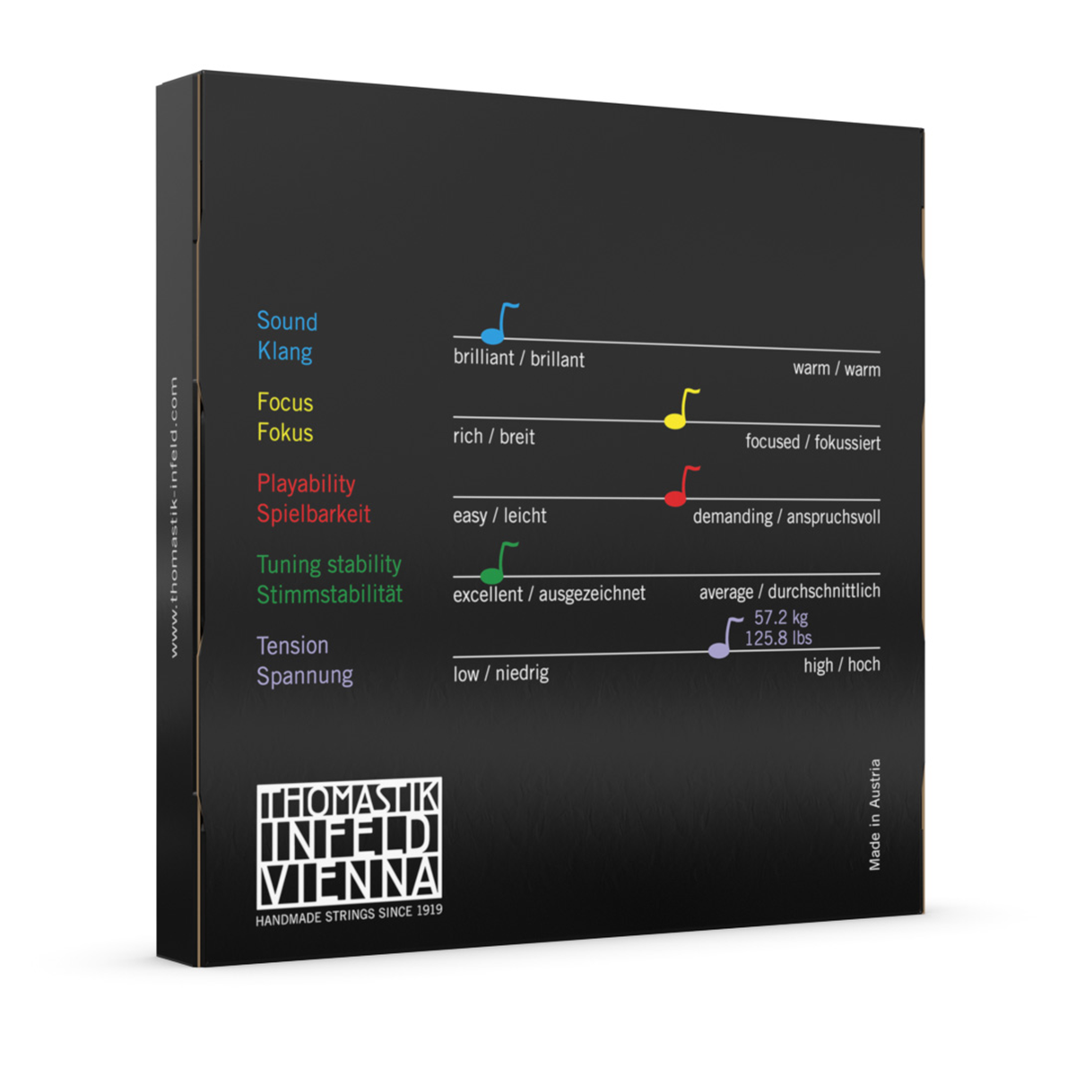 Thomastik 784 Precision Cello 1/ 2 String Set