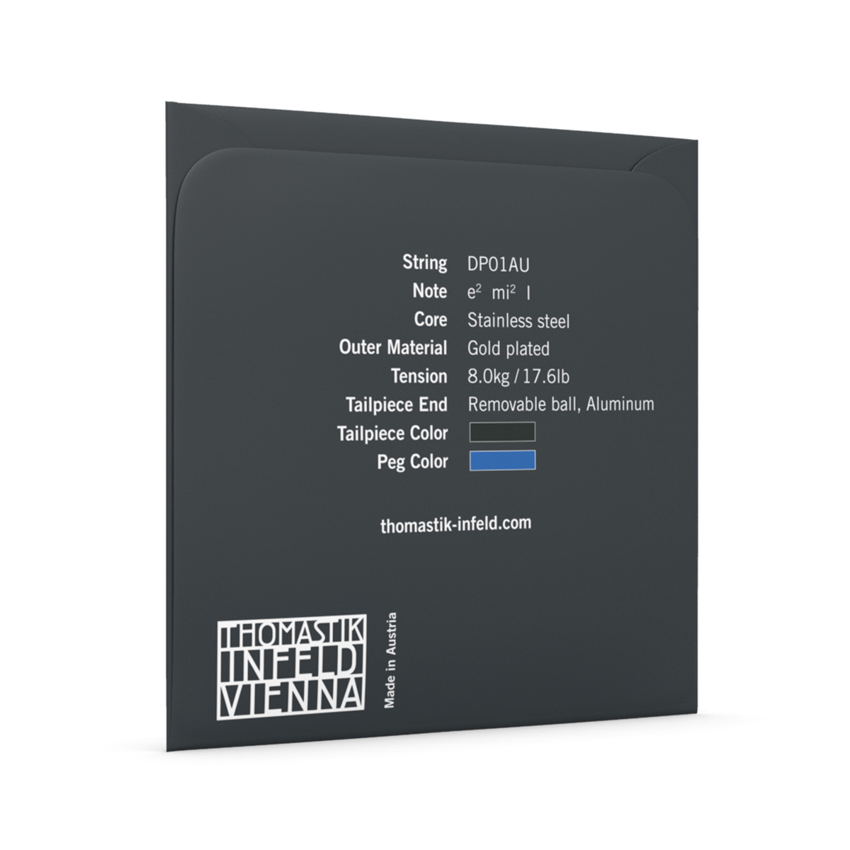 Thomastik DP01AU Dominant Pro E Volin String Gold Plated