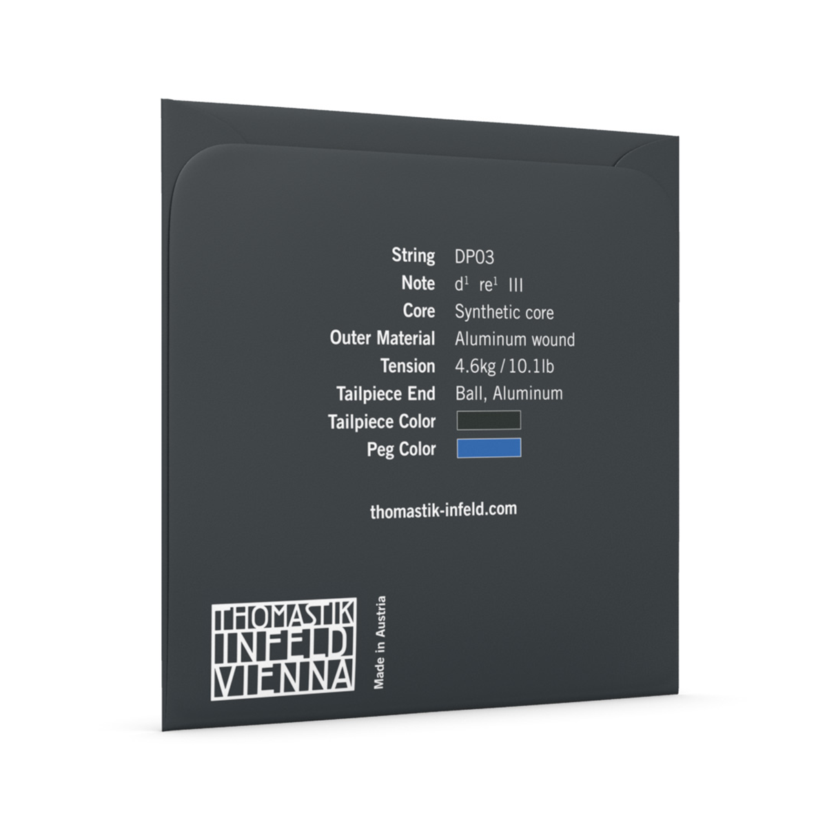 Thomastik DP03 Dominant Pro D Volin String Aluminum