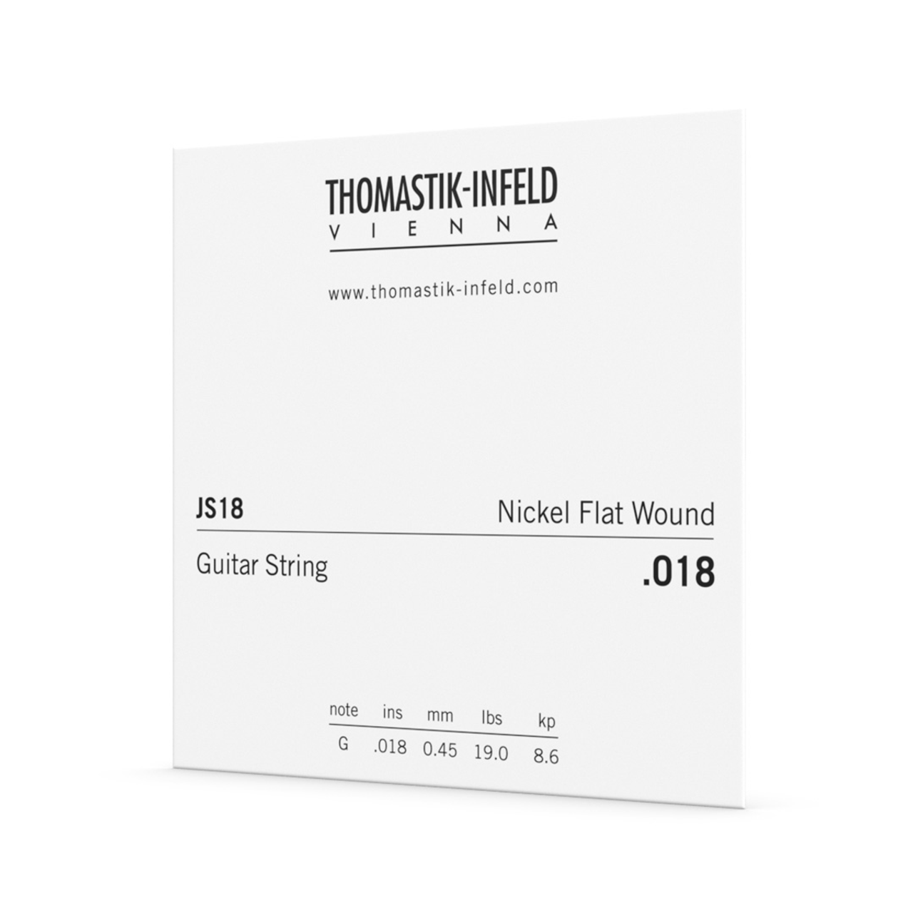 Thomastik Jazz .018 Single String Nickel Flatwound [DTJS18]