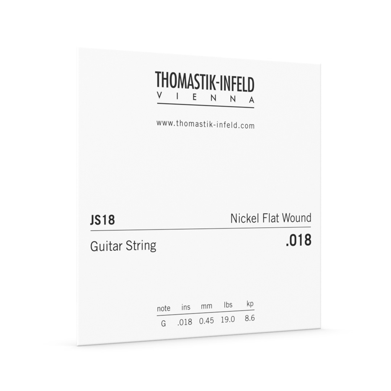 Thomastik Jazz .018 Single String Nickel Flatwound [DTJS18]