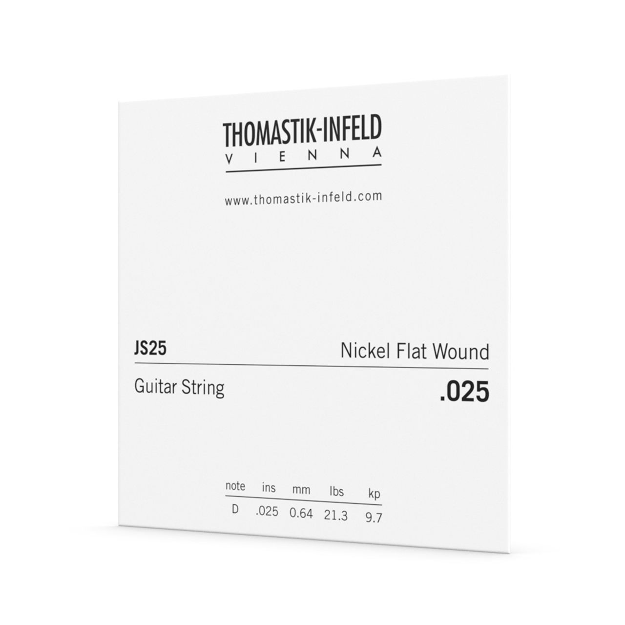 Thomastik Jazz .025 Single String Nickel Flatwound [DTJS25]