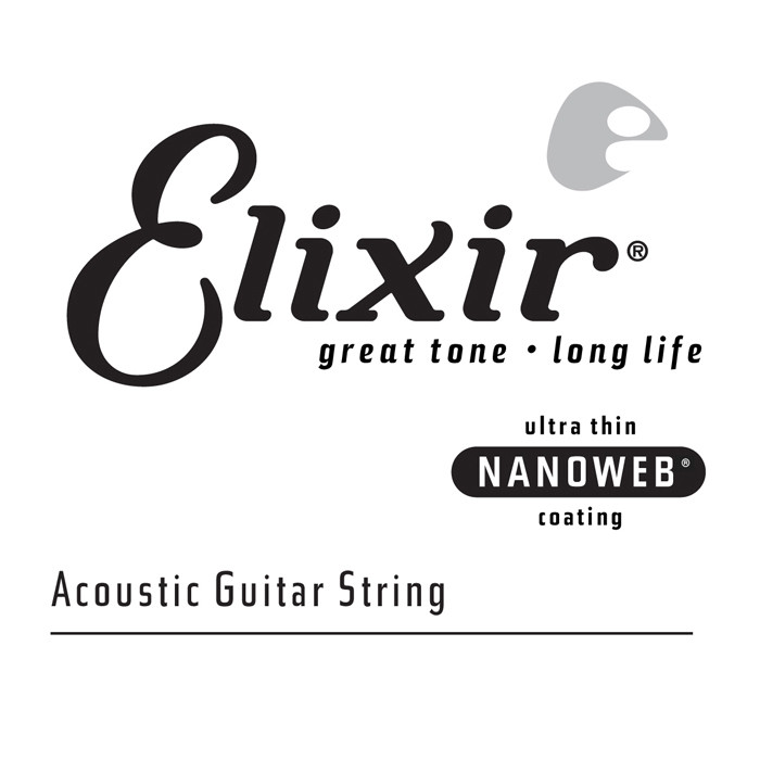 Elixir 14122 Nanoweb Single  .022 Phosphor Bronze