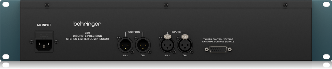 Behringer 369 2 Channel Stereo Compressor And Limiter
