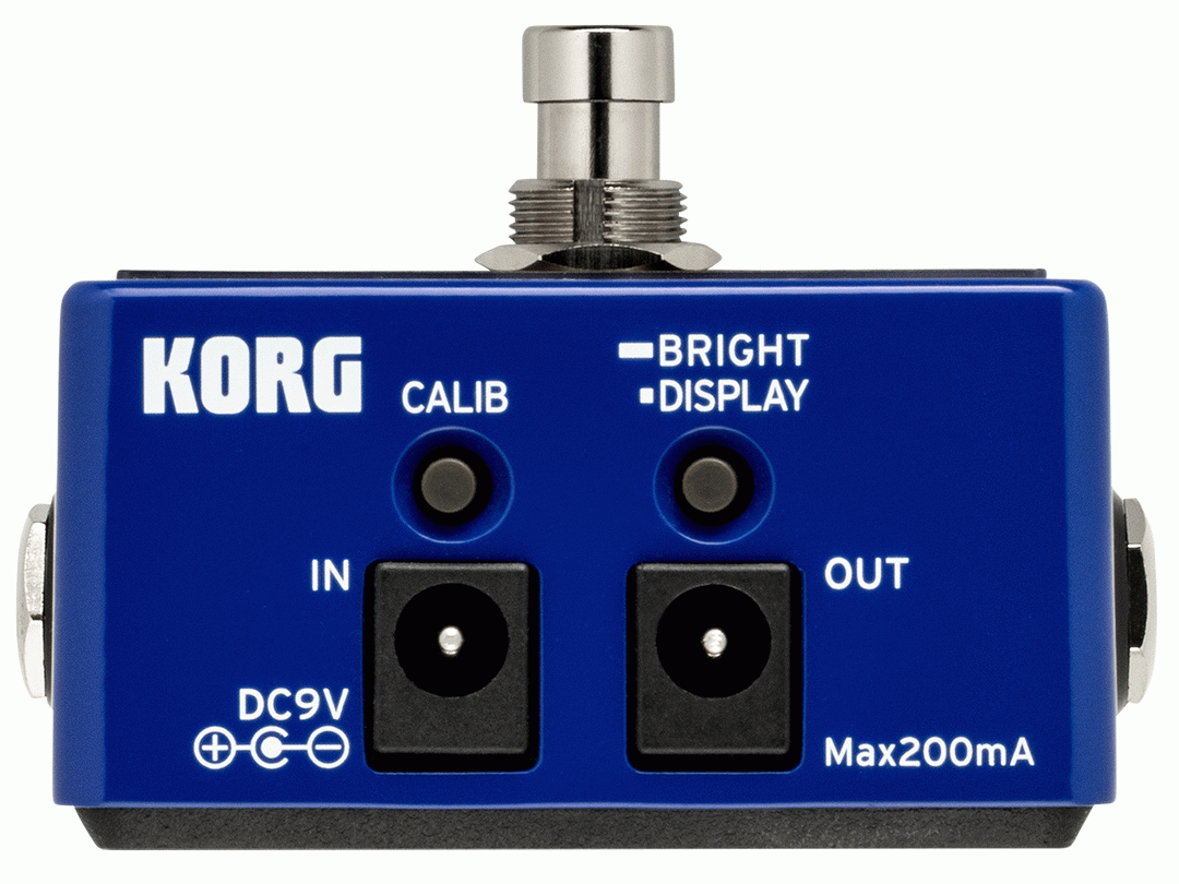 Korg Pitchblack X Floor Tuner Blue