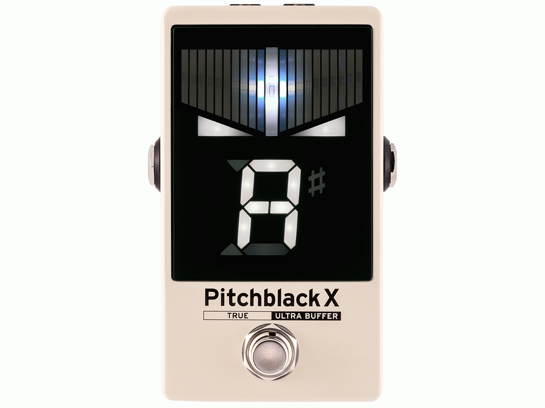 Korg Pitchblack X Floor Tuner Cream