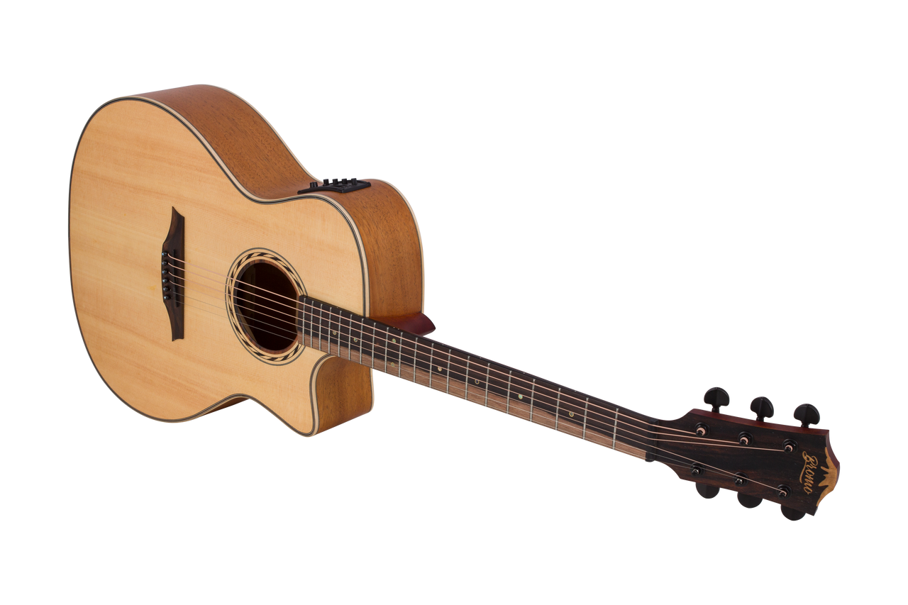 BROMO GUITARS BAT2CE Grand Auditorium Cutaway Electric/Acoustic Guitar