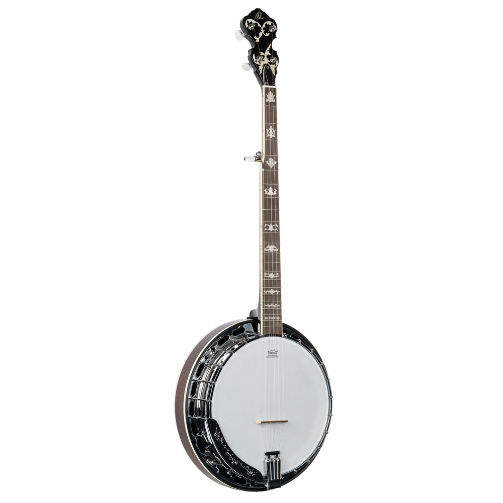 ORTEGA Falcon Series Banjo 5 String - Flamed Maple Natural + Bag