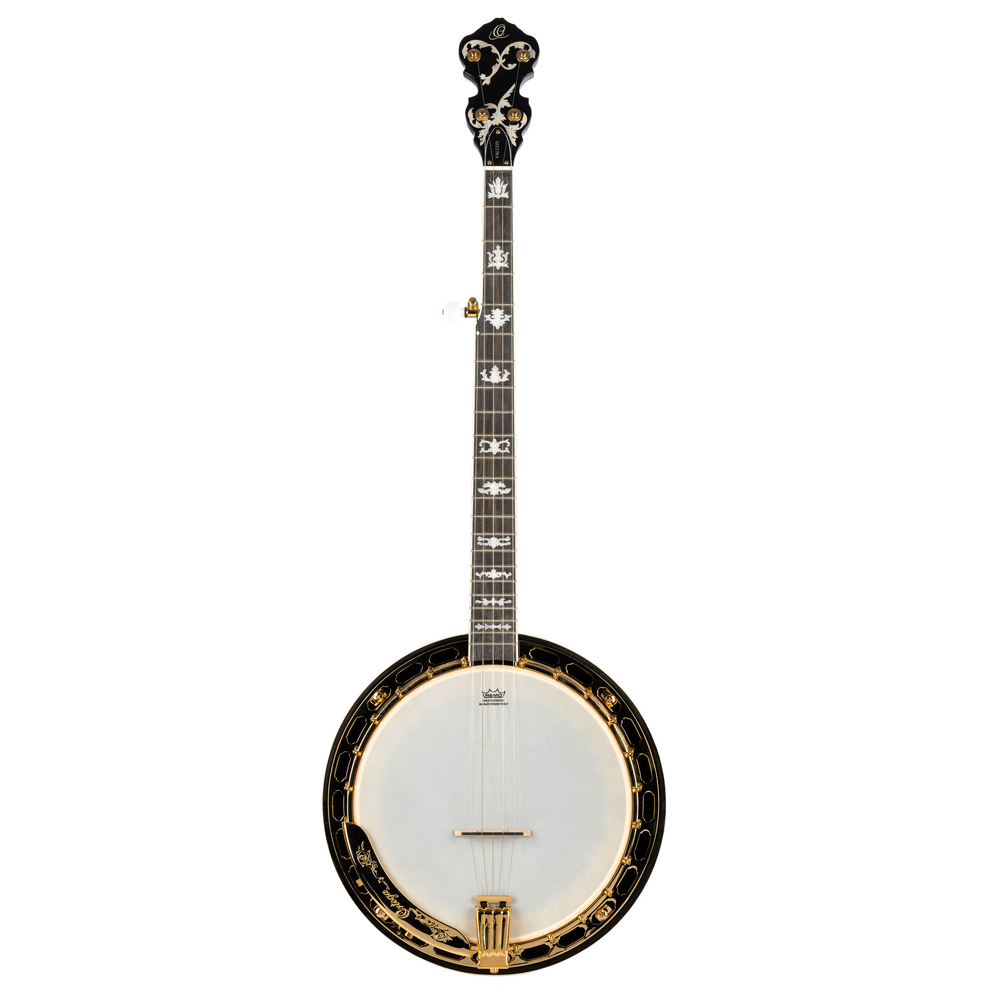 ORTEGA Falcon Series Banjo 5 String - Flamed Maple Natural + Bag