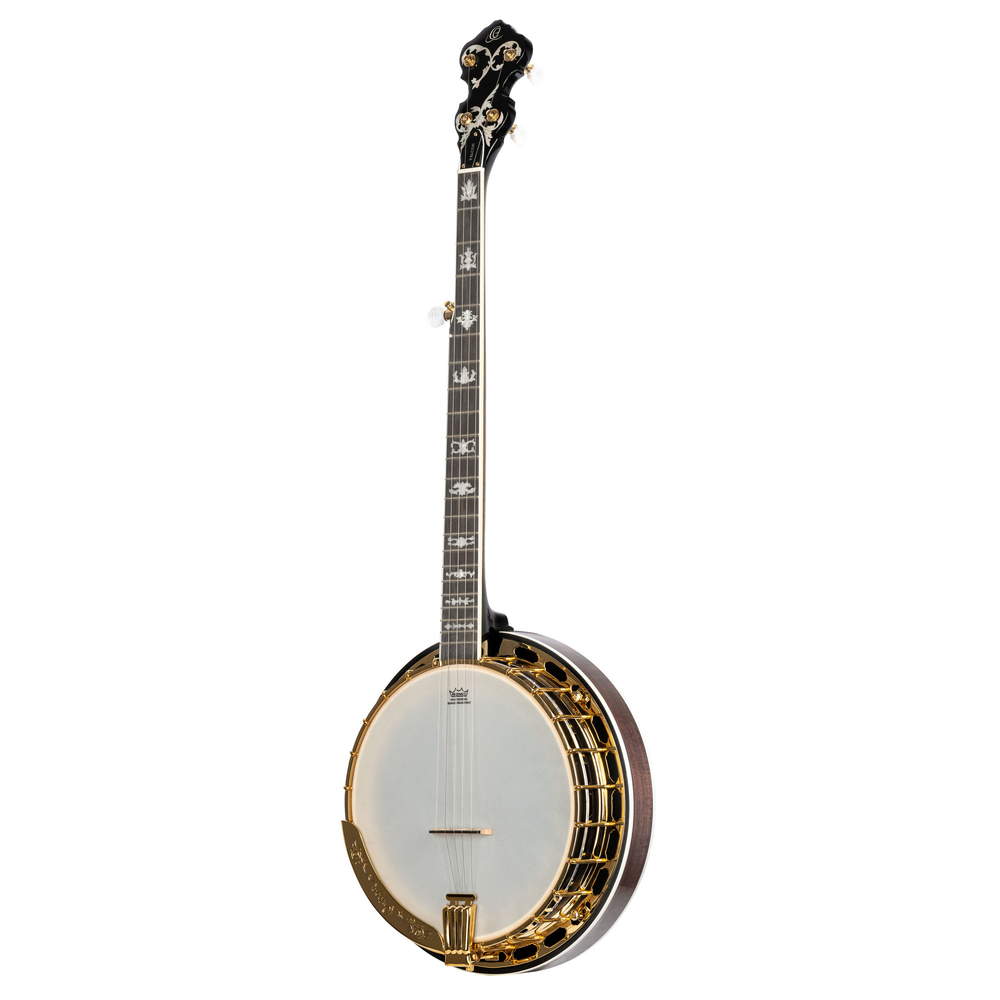 ORTEGA Falcon Series Banjo 5 String - Flamed Maple Natural + Bag