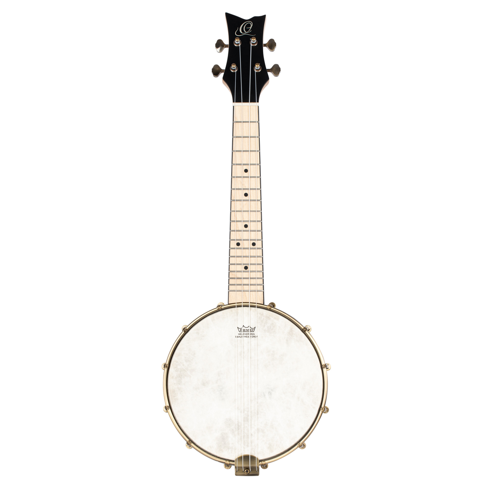 ORTEGA Banjolele Series Concert Ukulele 4 String Lefty - Maple Natural + Bag