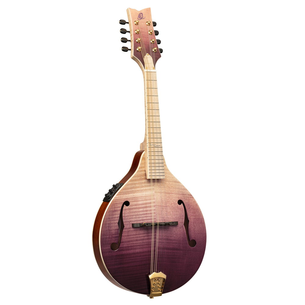 ORTEGA Americana Series A-Style Mandolin + Croco Leather Case