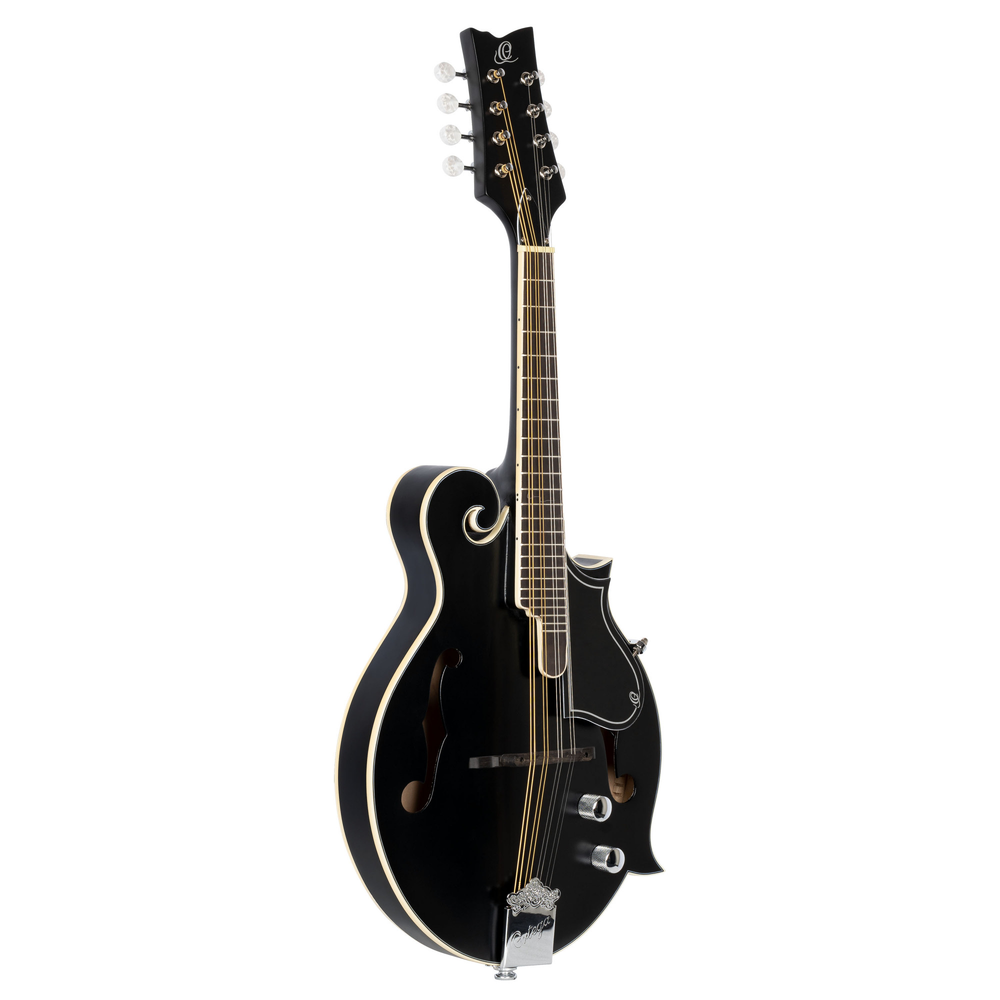 ORTEGA F-Style Series Mandoline 8 String - Spruce / Maple Black + Bag