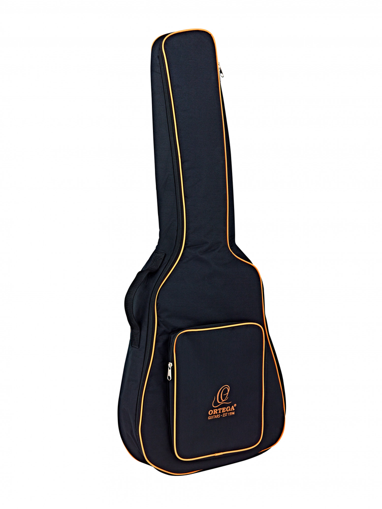 ORTEGA Family Series Pro 4/4 Classical Guitar 6 String - Solid Spruce / Mahogany Black + Gig Bag