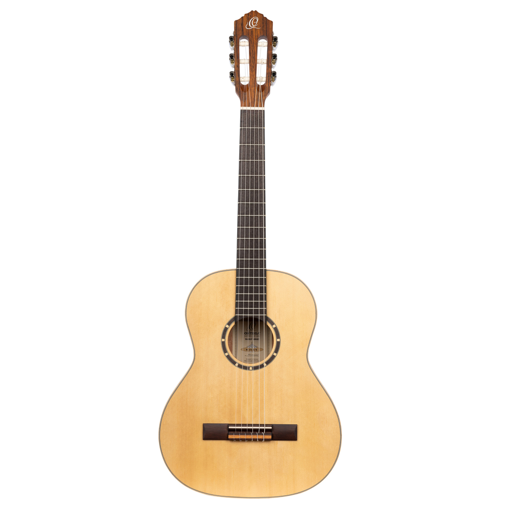 ORTEGA Family Series 3/4 Classical Guitar 6 String Lefty - Mahogany Natural + Gigbag