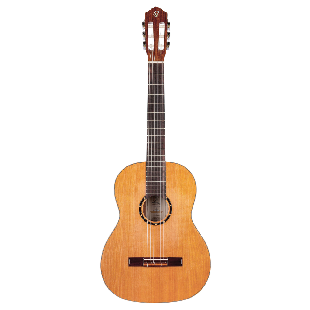 ORTEGA Family Series 4/4 Classical Guitar 6 String - Cedar / Mahogany Gloss Natural + Gigbag