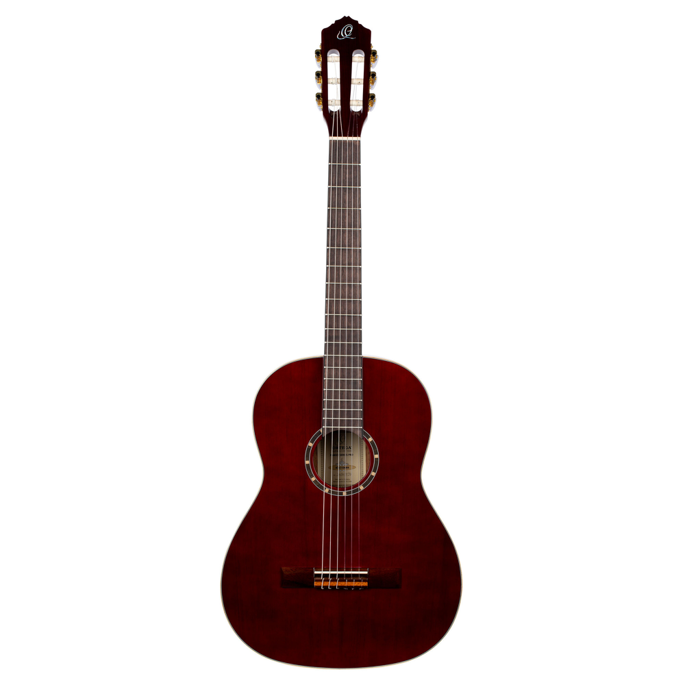 ORTEGA Family Series Pro 4/4 Classical Slim Neck Guitar 6 String - Wine Red + Gigbag