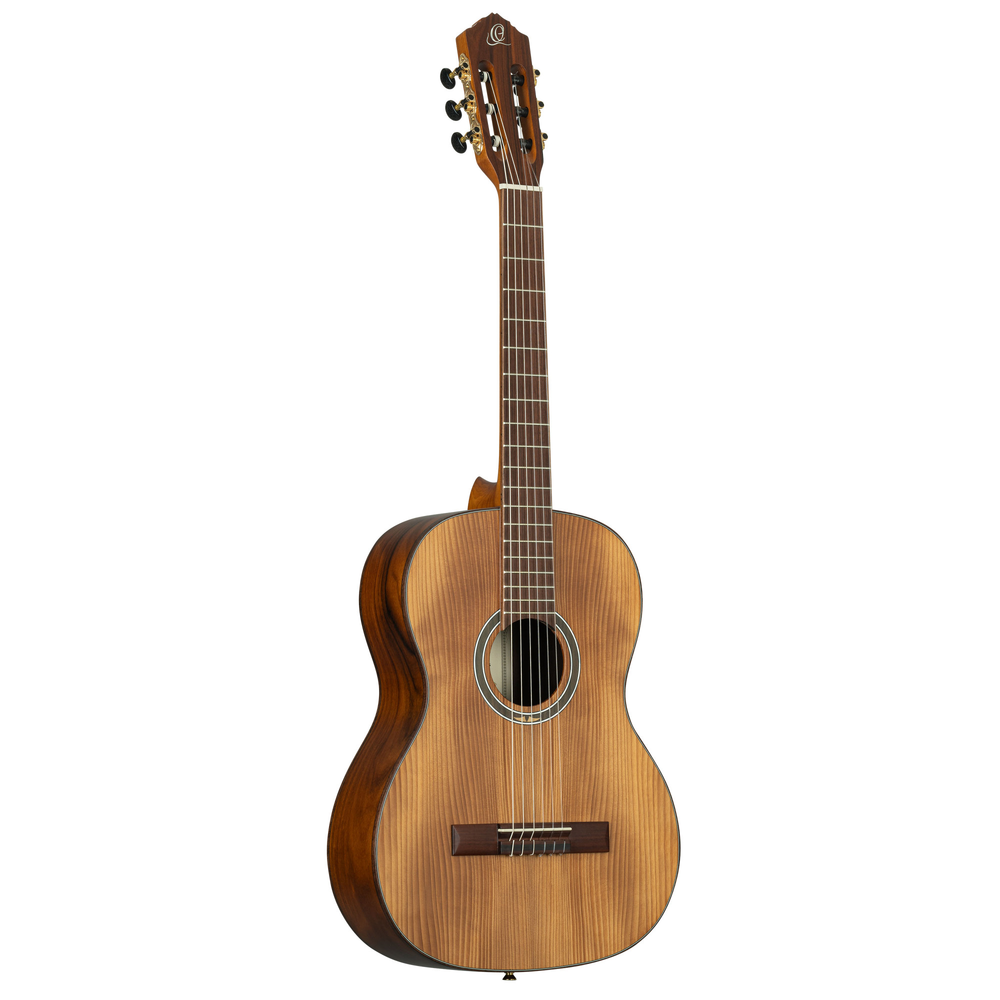 ORTEGA Thermo Series 4/4 Nylon String Guitar 6-String - Satin Dark Brown + Gig Bag