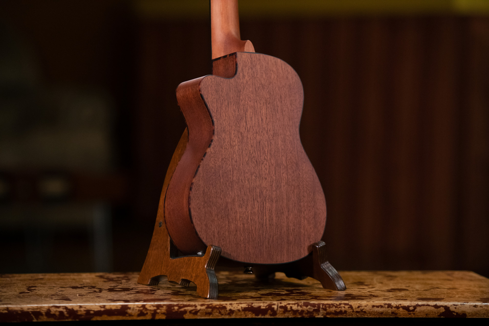 ORTEGA Bonfire Series Preamp Concert Ukulele 4 String - Sapele Natural