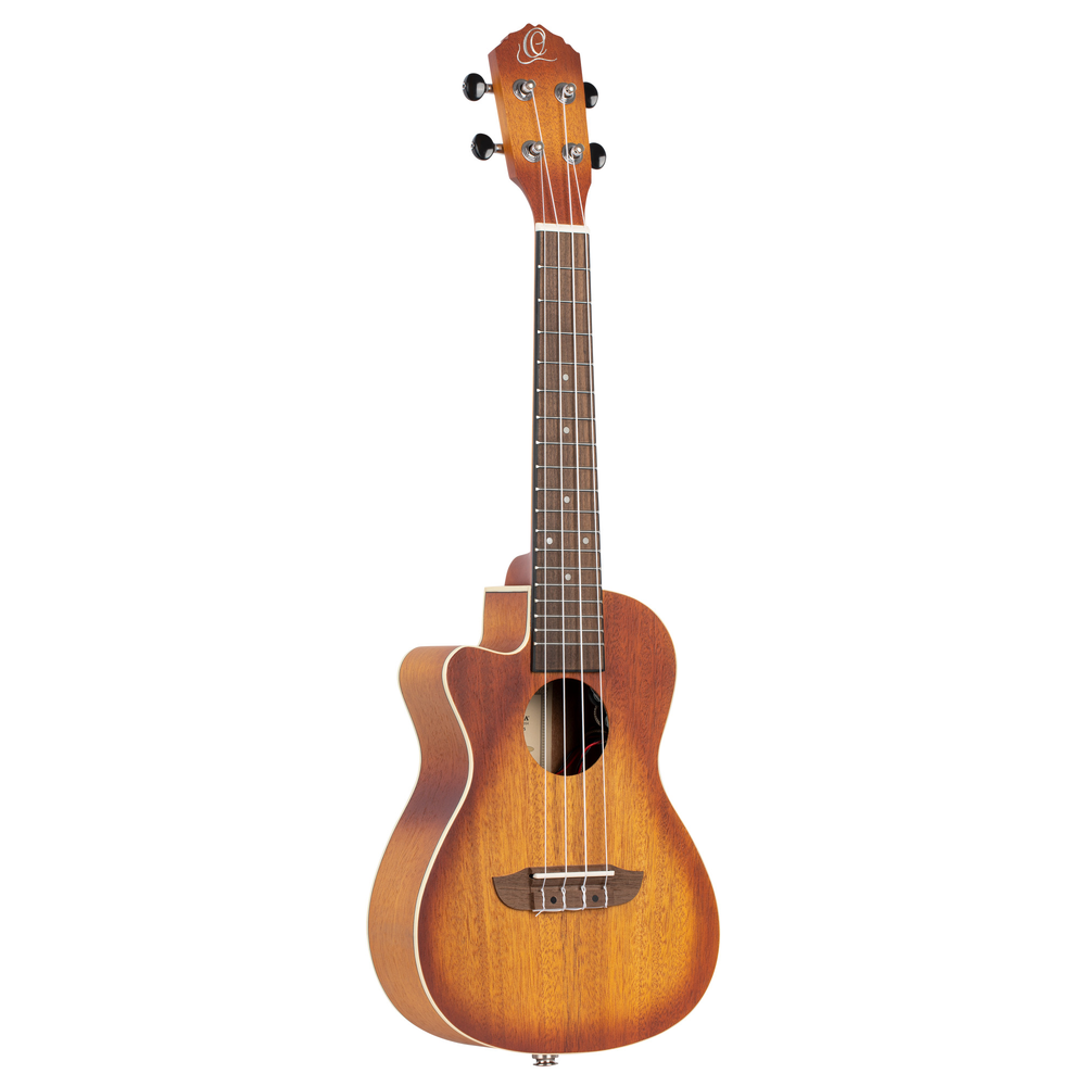 ORTEGA Earth Series Concert Preamp Ukulele 4 String Lefty - Sunburst
