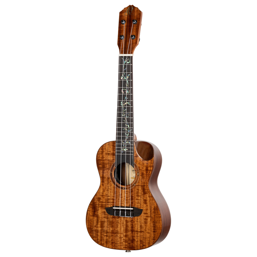ORTEGA Elite Series Concert Ukulele 4 String - Solid Acacia Natural + Bag